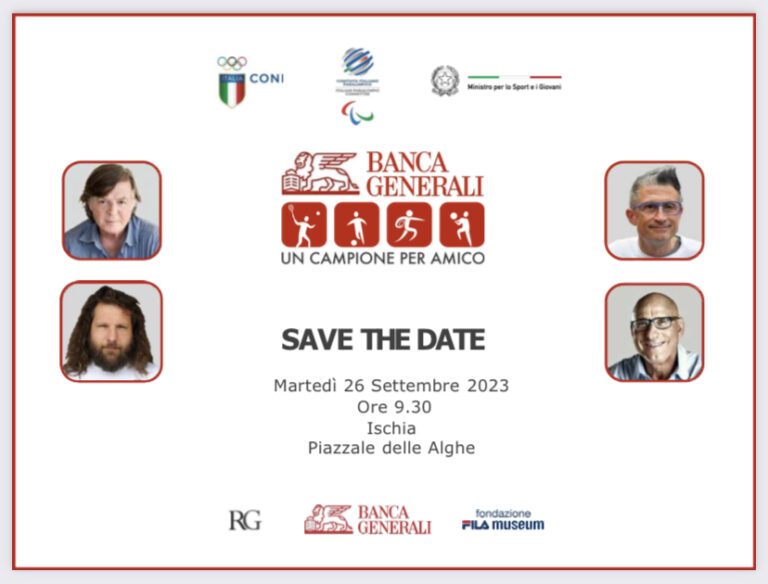 UN CAMPIONE PER AMICO: IL PIU’ IMPORTANTE APPUNTAMENTO ITALIANO DI EDUCAZIONE ALLO SPORT PER SCUOLE PRIMARIE E SECONDARIE DI PRIMO GRADO
