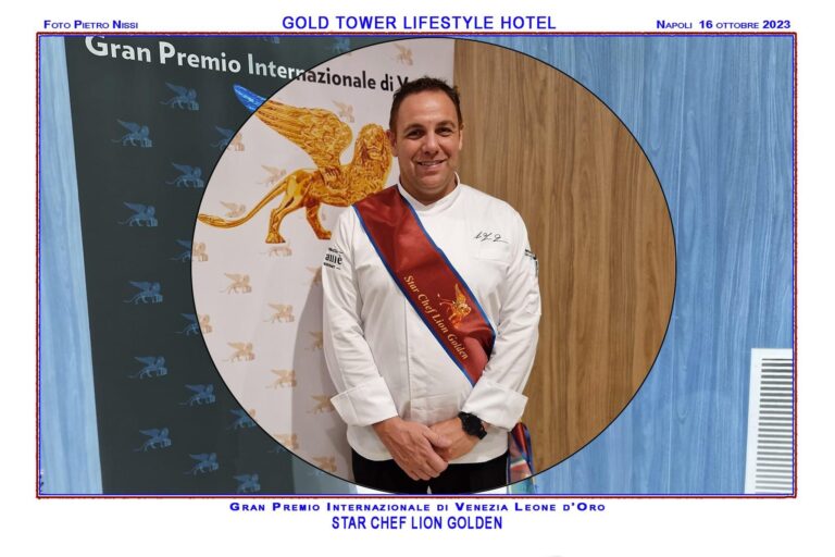 LO CHEF GIANCARLO LO GIUDICE SI AGGIUDICA IL LEONE D’ORO DI VENEZIA