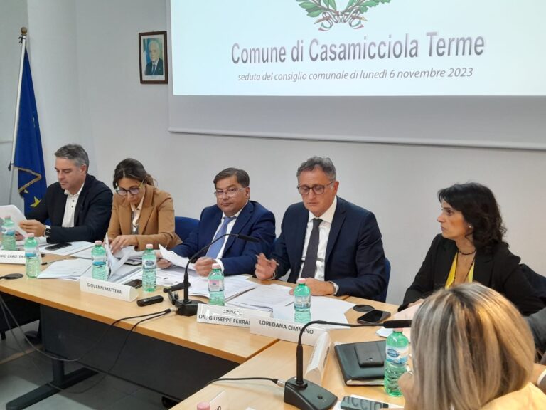 CASAMICCIOLA CONVOCATO IL CONSIGLIO COMUNALE
