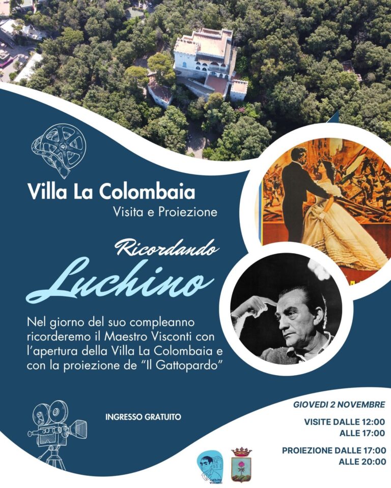 FORIO : RICORDANDO LUCHINO VISCONTI 