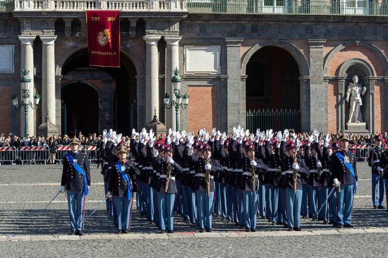 STASERA ALLE ORE 21.00 SU NUVOLA TV CANALE 80 LA CERIMONIA DEL GIURAMENTO DEGLI ALLIEVI DELLA SCUOLA MILITARE NUNZIATELLA