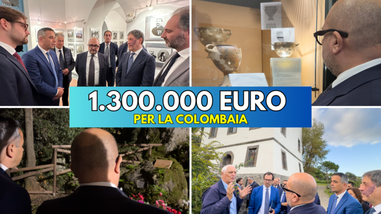 1.300.000 EURO PER LA COLOMBAIA 