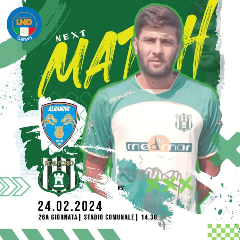 GUARDA ALBANOVA VS REAL FORIO