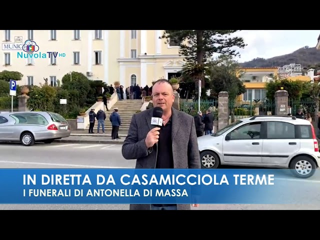TG NEWS EDIZIONE SPECIALE FUNERALI ANTONELLA DI MASSA