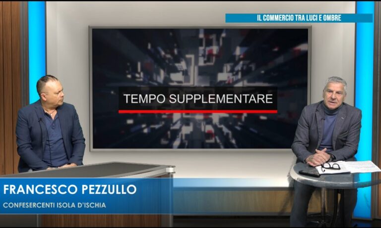 STASERA C’E’ TEMPO SUPPLEMENTARE, OSPITE FRANCESCO PEZZULLO