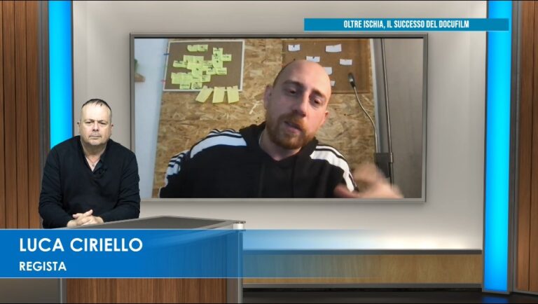 IL SUCCESSO DI “OLTRE ISCHIA”, STASERA LUCA CIRIELLO OSPITE DI TEMPO SUPPLEMENTARE