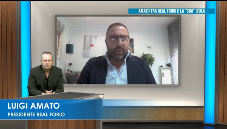 REAL FORIO E NON SOLO, LUIGI AMATO STASERA OSPITE DI “TEMPO SUPPLEMENTARE”