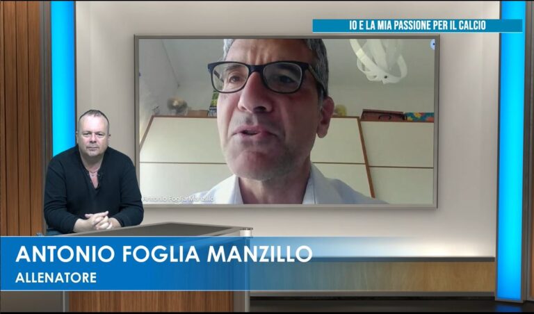 ANTONIO FOGLIA MANZILLO OSPITE DELLA NUOVA PUNTATA DI “TEMPO SUPPLEMENTARE”