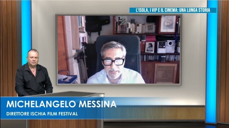 L’ISOLA E IL CINEMA, MICHELANGELO MESSINA OSPITE A TEMPO SUPPLEMENTARE
