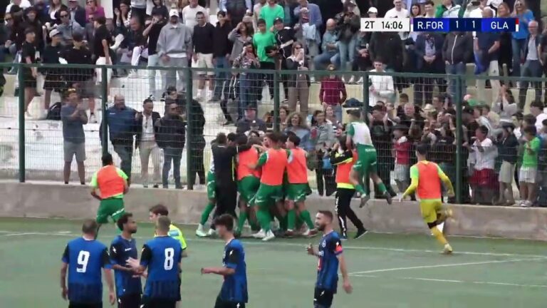 DALL’INFERNO AL PARADISO, IL REAL FORIO STENDE IL GLADIATOR (3-1)