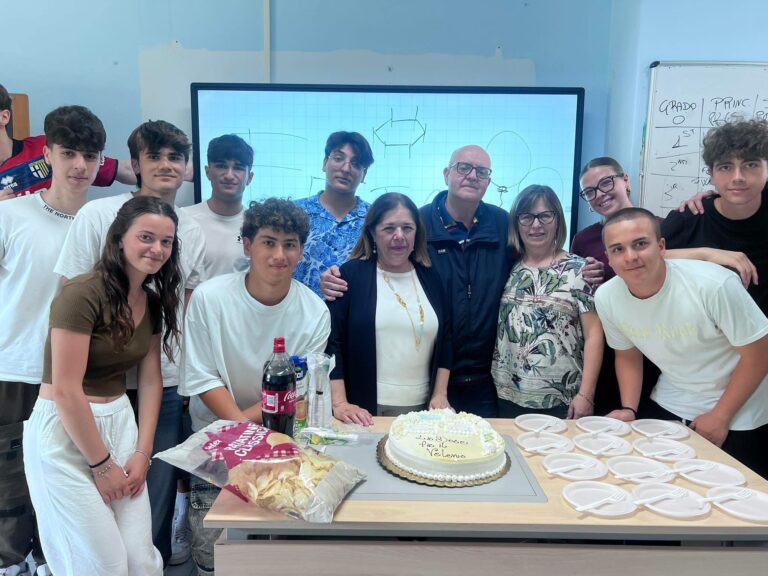 Un saluto speciale al Professor Rispoli dal Liceo Buchner di Ischia