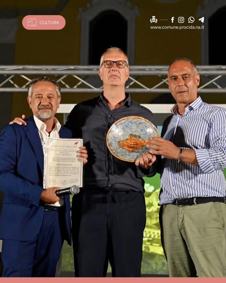 Premio Procida-Isola di Arturo-Elsa Morante: Antonio Scurati premiato come “Autore dell’anno”