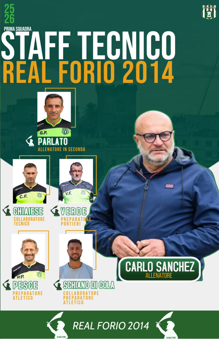 Real Forio 2014, Gianfranco Parlato nuovo allenatore in seconda: esperienza e cuore all’ombra del Torrione