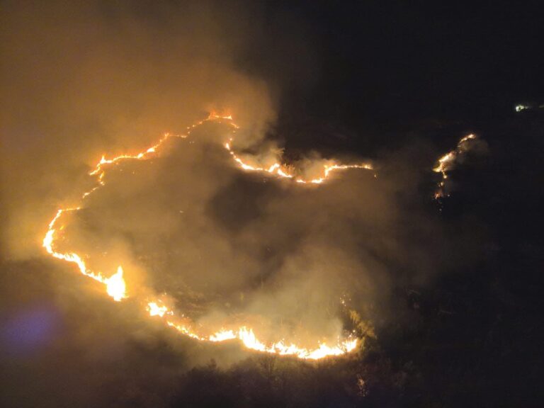 Montecorvo in fiamme: notte di paura a Forio, evacuate famiglie e turisti
