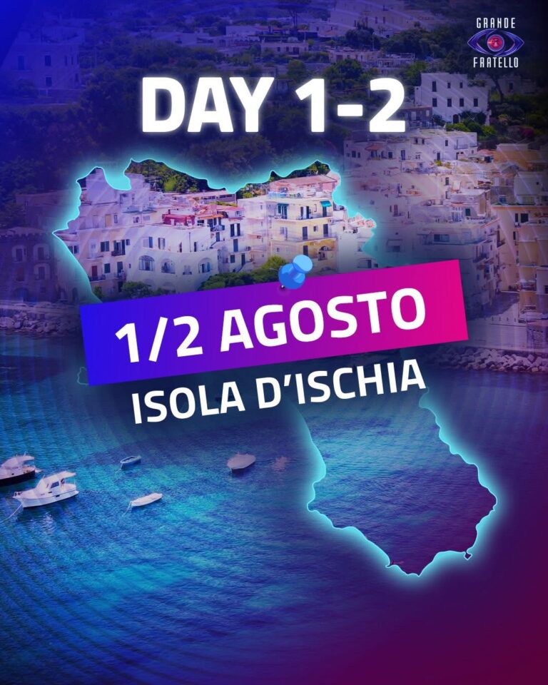 Il Grande Fratello sbarca a Ischia: due giorni di casting per il noto reality