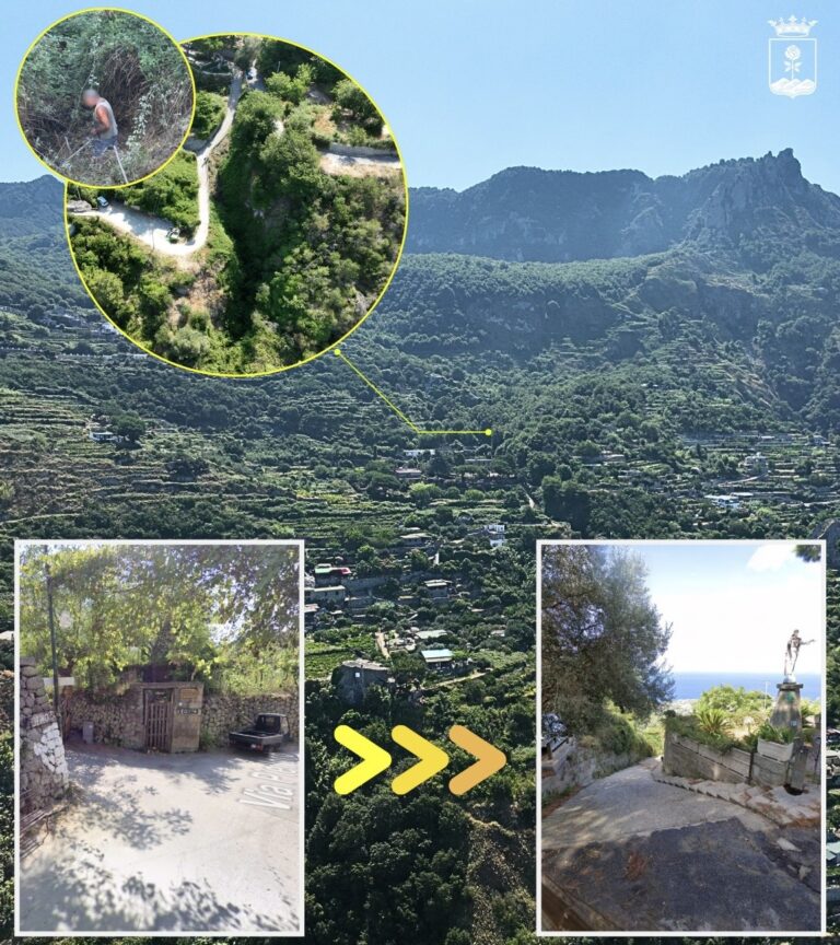 Forio, al via i lavori al sentiero Piellero Santa Maria al Monte
