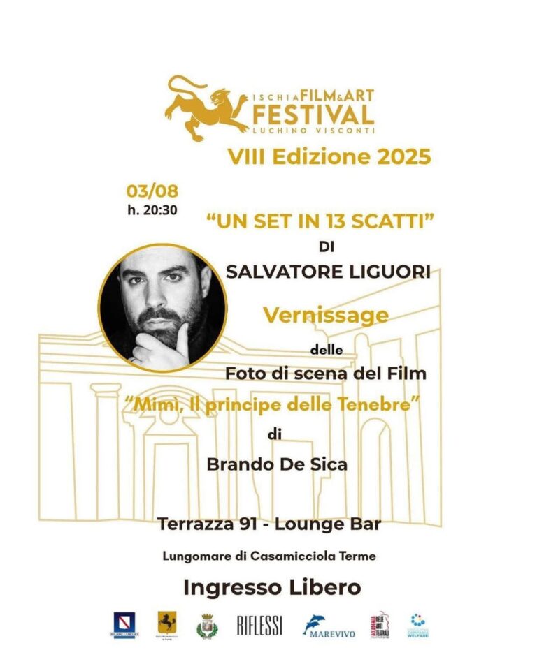 Un sera in 13 Scatti. L’omaggio a Salvatore Liguori al Festival Ischia Film&Art Luchino Visconti