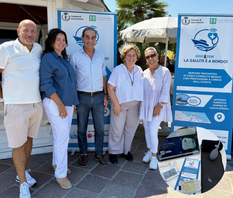 Inaugurato a Lacco Ameno il primo progetto sperimentale ed innovativo: “La salute a bordo”