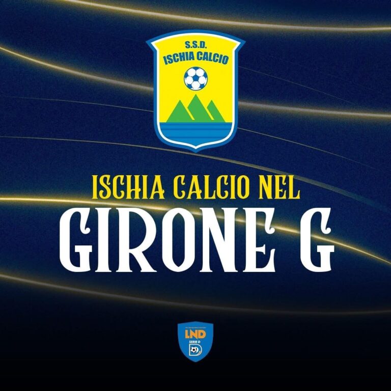 Ischia Calcio nel Girone G: ecco le avversarie della stagione 2025/2026