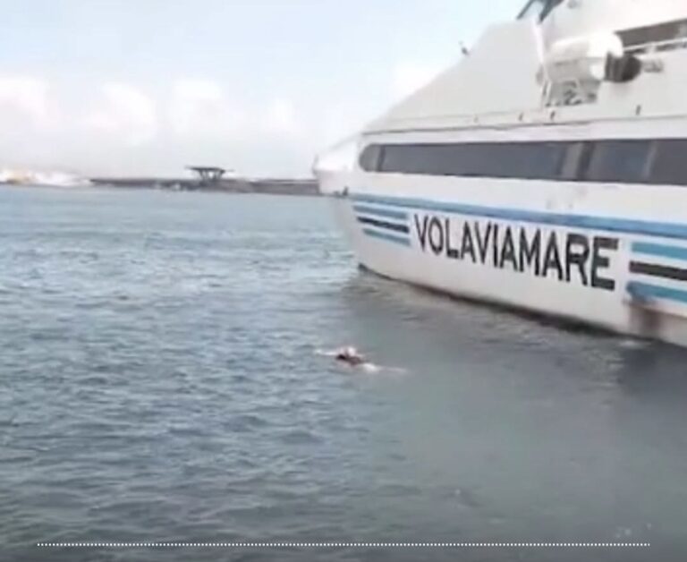 Napoli, uomo in mare al Molo Beverello: salvato dalla Capitaneria di Porto