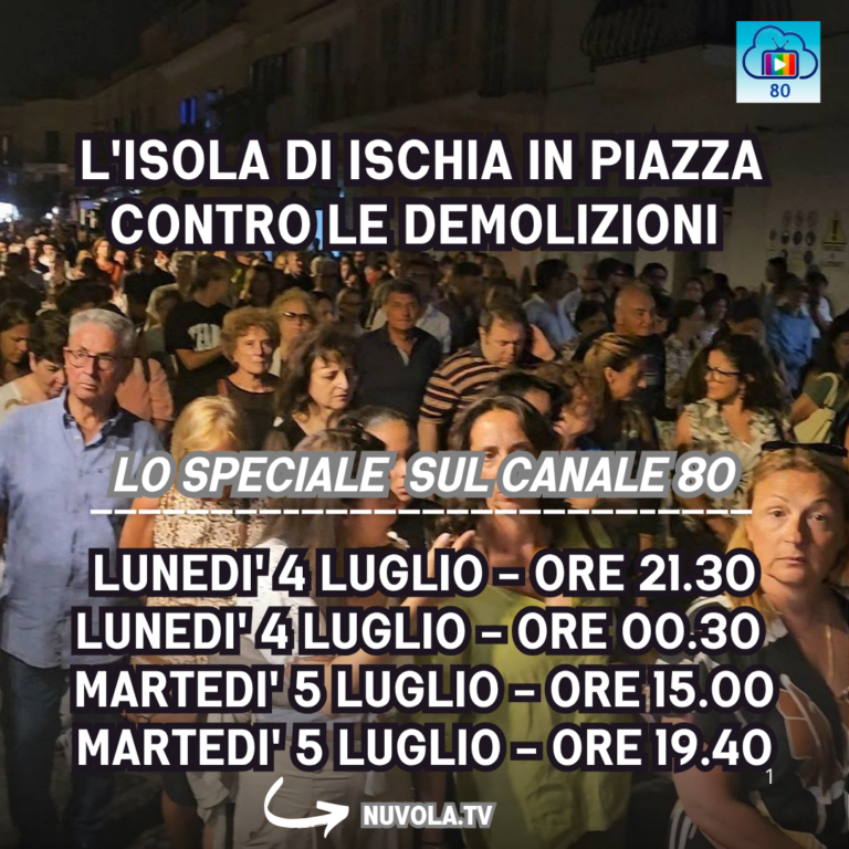 GUARDA LO SPECIALE “L’ISOLA IN PIAZZA CONTRO LE DEMOLIZIONI” 
