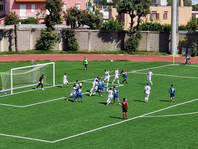 Montanino illude l’Ischia, il Budoni colpisce due volte: al “Mazzella” finisce 1-2