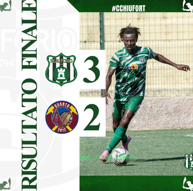 Coppa Italia Dilettanti: Real Forio batte il Quarto 3-2 e vola agli ottavi