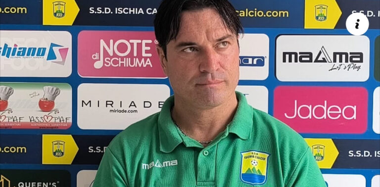 SSD Ischia Calcio: sollevato dall’incarico Mister Alessio Martino