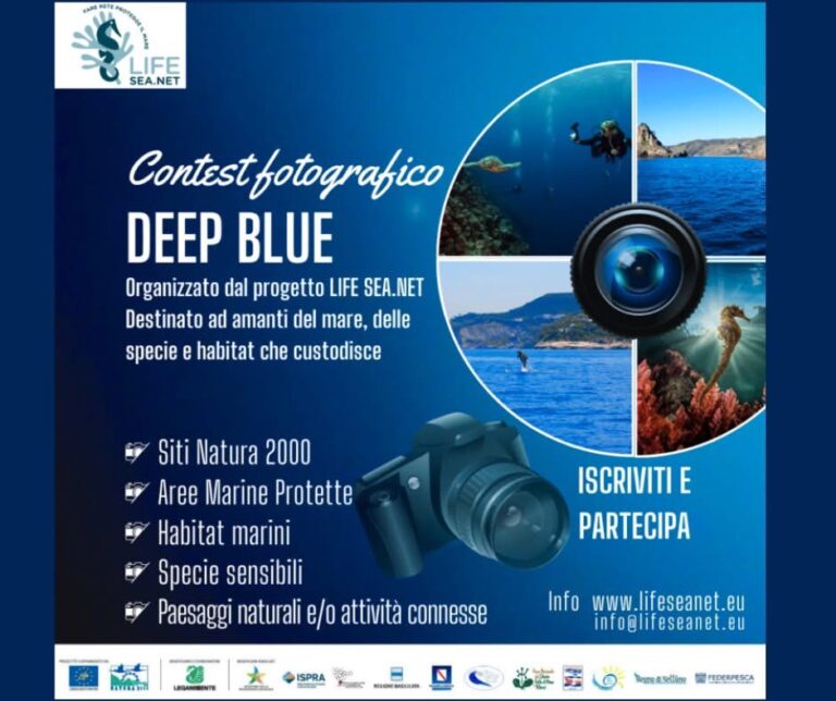 “Deep Blue”: al via il concorso fotografico del progetto Life Sea.Net