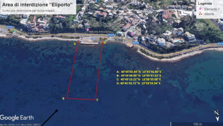 Casamicciola Terme: prorogati i lavori di messa in sicurezza dell’eliporto fino al 20 ottobre