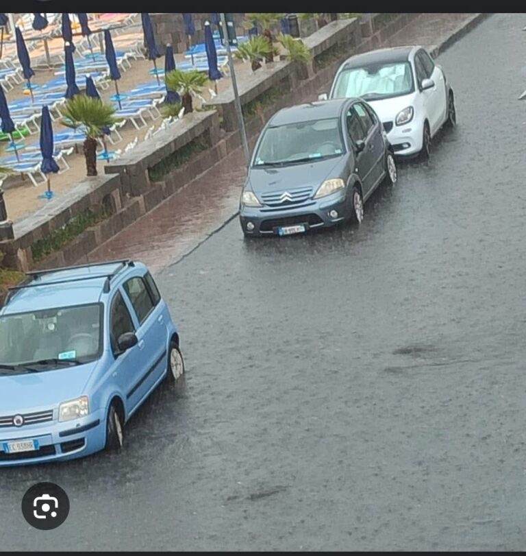 Ischia sotto l’acqua: Pascale chiede interventi strutturali per Lacco Ameno