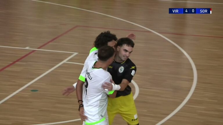 LA VIRTUS LIBERA NE FA SETTE AL SORRENTO E VA AVANTI IN COPPA – GLI HIGHLIGHTS