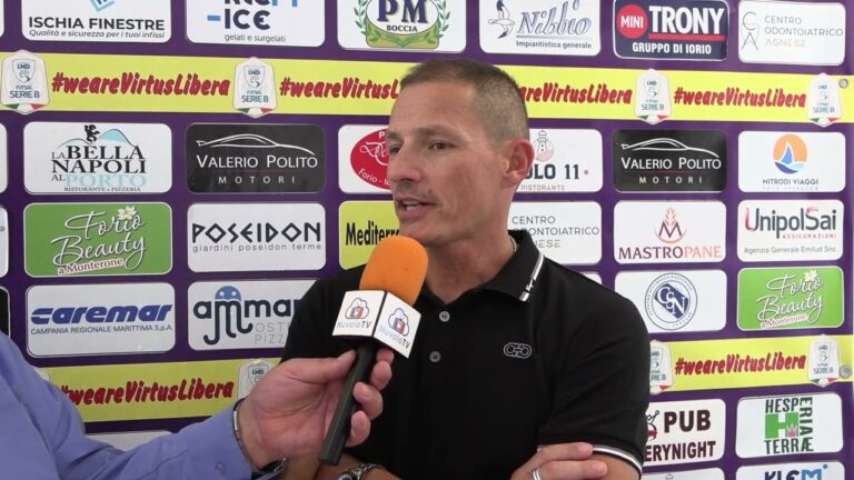 SORRENTO, MISTER BREGLIA: LA VIRTUS LIBERA AVVERSARIO FORTISSIMO