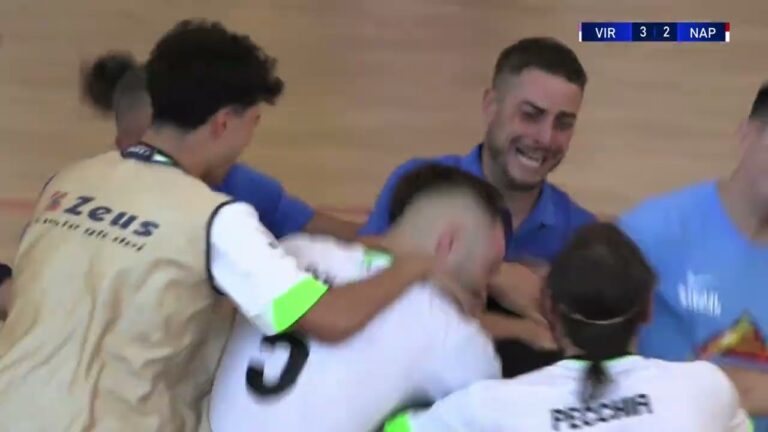 COPPA, VIRTUS LIBERA DA SOGNO: POKER AL BLASONATO NAPOLI FUTSAL