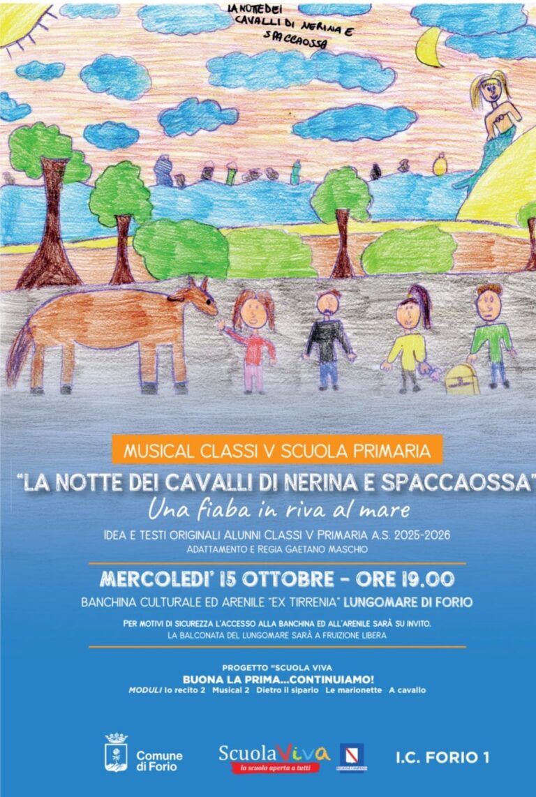 MUSICAL SUL MARE “LA NOTTE DEI CAVALLI DI NERINA E SPACCAOSSA”