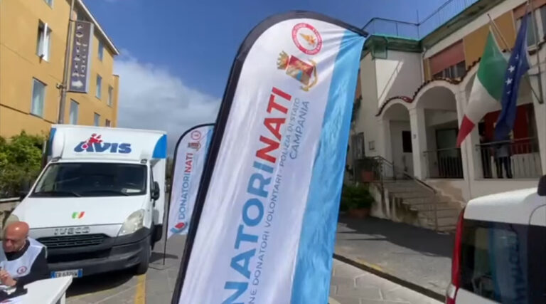 Ischia: Giornata della donazione di sangue con DonatoriNati e Polizia di Stato