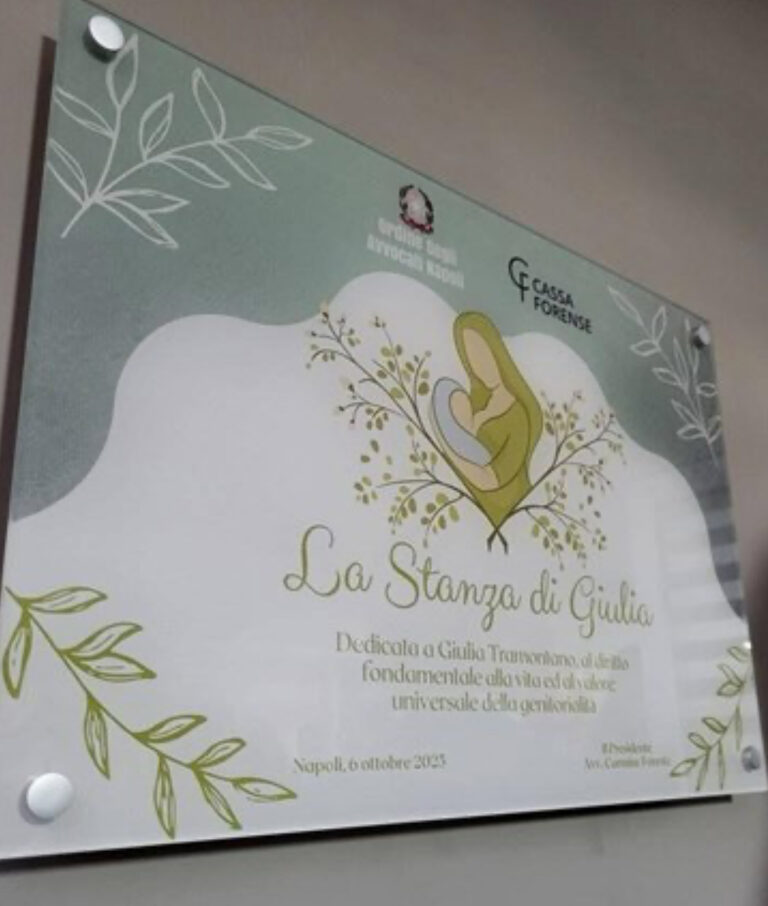 Palazzo di Giustizia a Napoli: nasce la Stanza di Giulia, per mamme e papà avvocati