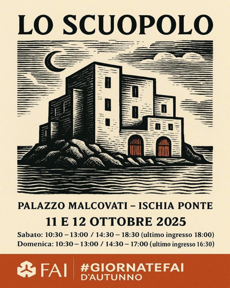 Giornate FAI d’Autunno 2025: Ischia apre le porte di Palazzo Malcovati