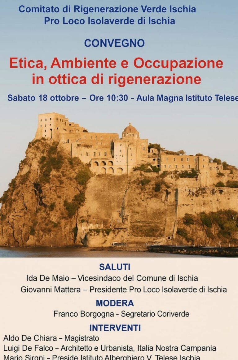 Ischia riflette sul futuro: convegno su Etica, Ambiente e Occupazione all’Istituto Telese