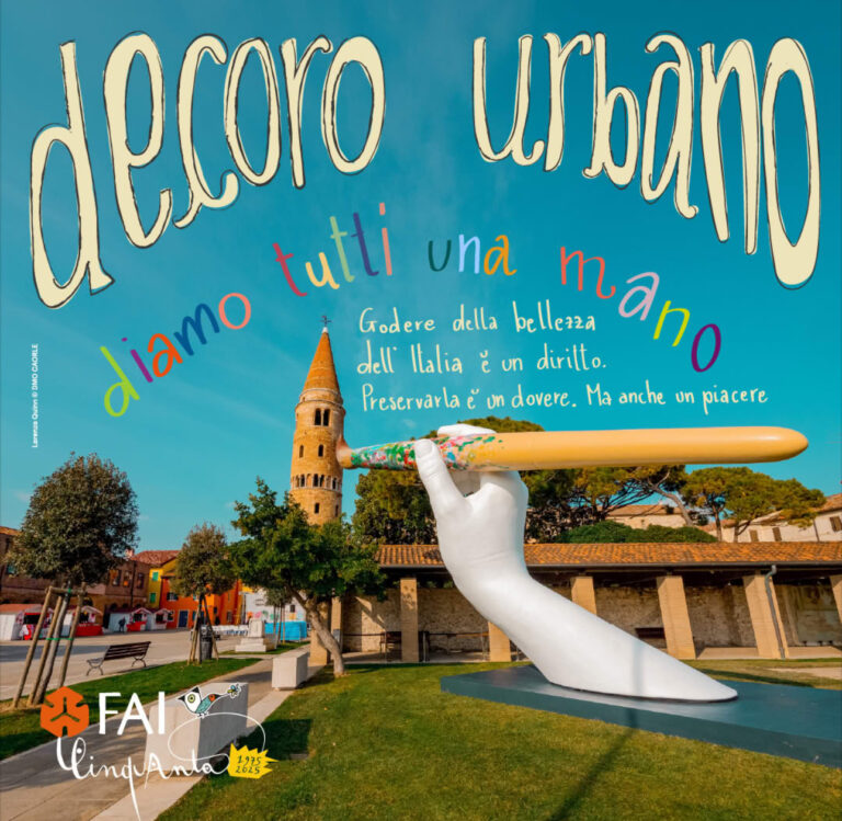 “Decoro urbano: diamo tutti una mano”. Il FAI lancia il concorso nazionale per le scuole