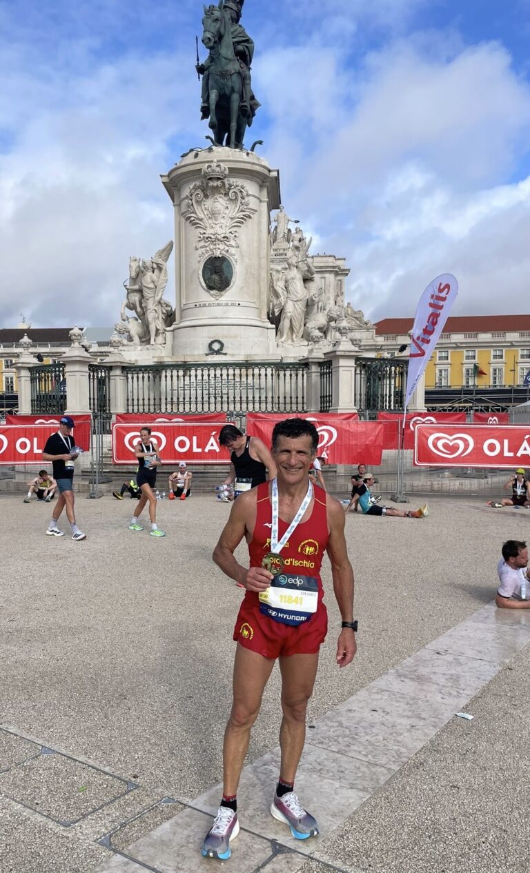 Forti E Veloci, a Lisbona Michelangelo Di Maio conclude la sua 31ma maratona