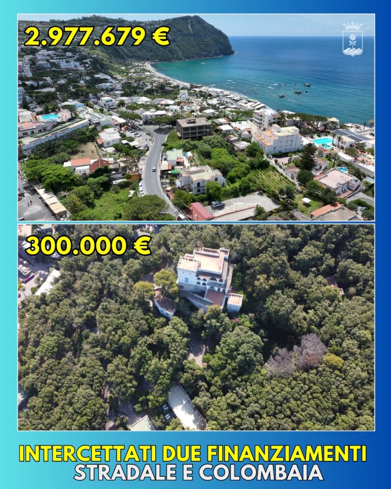 Nuovi finanziamenti per Forio: sicurezza e cultura al centro dello sviluppo