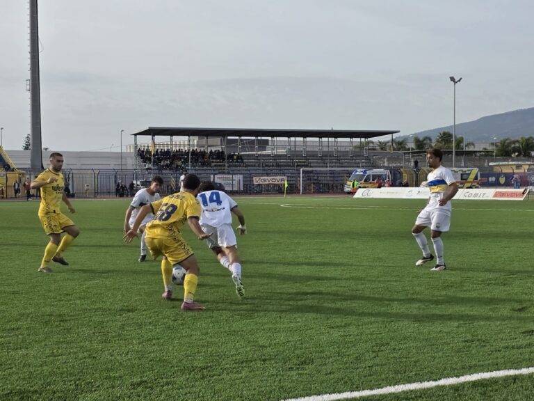 Scafatese troppo forte: l’Ischia cade 3-0 al Comunale nella 12ª giornata