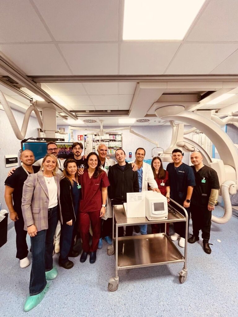 Sanità, primato regionale a Pozzuoli: prima denervazione renale con il sistema Paradise