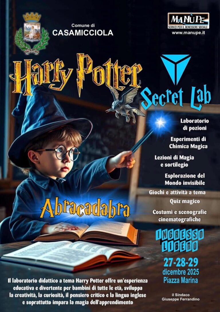 COMING SOON: A CASAMICCIOLA TERME STA ARRIVANDO UN NATALE ALL’INSEGNA DELLA MAGIA E NON SOLO…