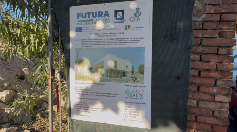 Ischia – Divieto di sosta in Via Acquedotto per lavori al plesso “Agata Zabatta – Montemurri”