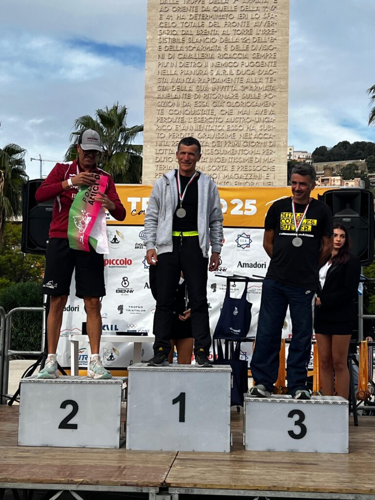 Tri Gold Caracciolo, il Team Cicliscotto Triathlon vincente: primo posto di categoria per Di Maio