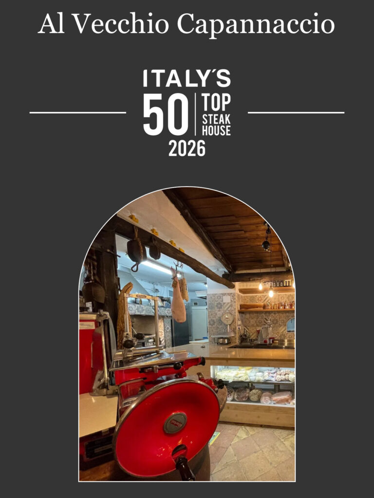 La braceria “Al Vecchio Capannaccio di Forio” tra le migliori steakhouse italiane secondo gli Awards 2026