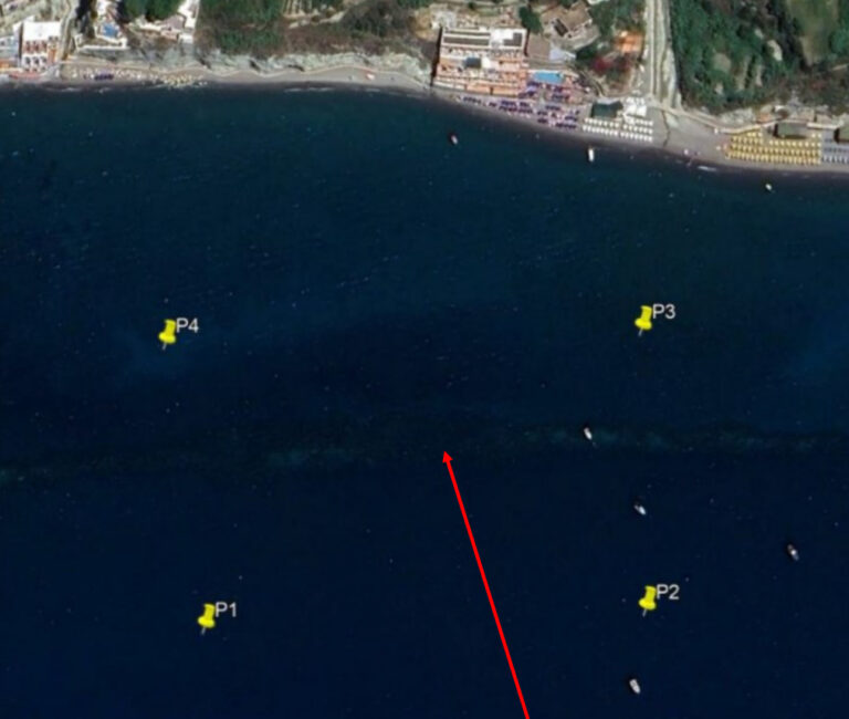 Baia dei Maronti: al via i lavori di ripristino della scogliera sommersa, scatta l’interdizione allo specchio acqueo