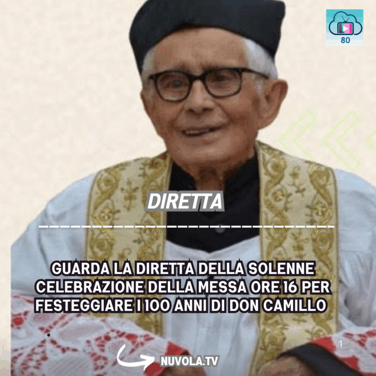 Ischia celebra 100 anni di Don Camillo: diretta su Canale 80 per una giornata di fede e gratitudine